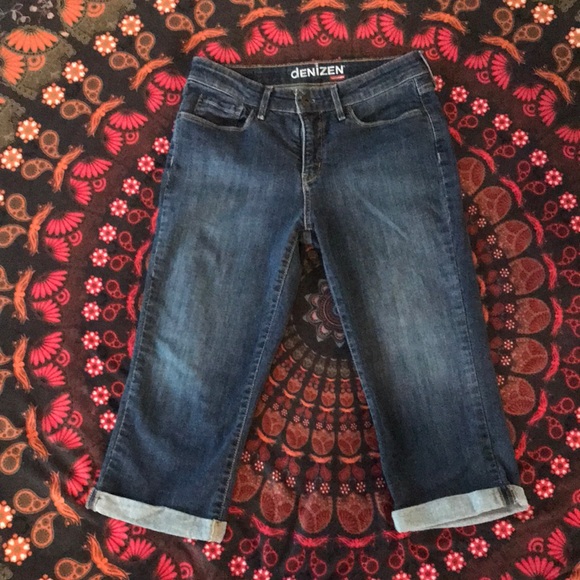denizen capri jeans